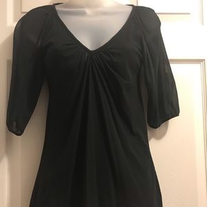Black Sweet Pea by Stacy Frati Top size small